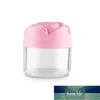 12PCS Empty Rose Gram Pot Jars Round Plastic Cosmetic Container Jar with Lids Travel Storage Sample Pink White Purple Green Blue