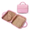 pcsset Inch Cosmetic Bag Girl Student Trolley Case Travel Spinner Luggage Rolling suitcase Boarding Box J220707