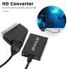 1080P HDTV entrée vers sortie péritel vidéo Audio convertisseur câbles adaptateur pour HD TV DVD pour Sky Box STB Plug and Play câble cc