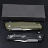 2 Color Available Flipper Tactical Folding Knife D2 Steel Blade G10 Handle Outdoor Camping Pocket Knives