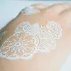 Tymczasowa naklejka tatuaż wesele dekoracja biała koronka Indian Mehndi Sexy Body wodoodporne naklejki dla kobiet festiwal kostiumy imprezowe odzież akcesoria