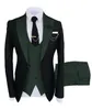 Abiti Uomo Blazer Abiti Uomo Bicolore 3 Pezzi Sartoriali Uomo Sposo Weddi 220823