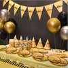 Party Decoration Construction Vehicle Decorations Disposable Tableware Tablecloth Cup Cake Toppers Banners Balloons For Kids Birthday