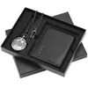 Set box borsetto di orologio tascabile di alto livello vintage per uomini per il portafoglio per clock retrò di Natale regali 220701