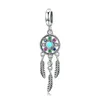 925 Sterling Silver Dreamcatcher Charms Dream Catcher Beads Fit Charm Bracelet Vintage Sieraden China Groothandel