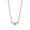 Pendentif 925 colliers en argent collier en forme de U série tiff HardWear rose du même styleany Co emballage original de haute qualité desi314z