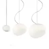 Lâmpadas pendentes modernas Pebble Light Itália Foscarini Gregg Lâmpada pendurada Led Led Glass Sloft Sala de jantar Conjunto de cozinha