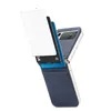 Custodia per telefono in pelle PU con slot per porta carte 2 in 1 per Samsung Galaxy Z Flip 3 Custodia tascabile HuaWei P50 Custodia protettiva per cellulare pieghevole antiurto