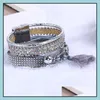 Bracelets de charme Bracelet Vintage Brésilien À La Main Aimant Bohème Magnétique Hjewelry Drop Livraison Bijoux Dhtvd