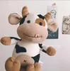 Dimensioni 35 cm/25 cm Cena Morbido Peluche Ripiene Carino Mucca Giocattoli Farciti Cuscino per Dormire Ragazzo Ragazza Regalo di Compleanno