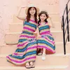 Girl's Dresses Summer Children Bohemian Style Beach For Girls Flower Print Toddler Girl 2-11T Kids Long DressesGirl's