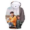 Sweat à capuche Kpop 3d pour hommes/femmes, pull à manches longues, mode coréenne, Harajuku, Streetwear K-pop, nouvelle mode coréenne