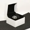 925 Sterling Silver mark Ring Women girls party designer Jewelry with Original box for pandora rings set