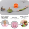 Baby Products Square Pacifier Super Soft Sleeping Pacifier Sugande Baby Bite Music Ny Pacifier