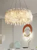 Lampes suspendues Contemporain De Luxe Maison Chambre Led Plafond Rond Cristal Moderne Lustres Pendentif pour Salon