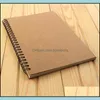 종이 제품 사무용 학교 용품 사업 산업 New Spiral Notebook 삭제 가능한 재사용 가능한 와이어 바운드 일기 책 A5 드롭 배달 2021