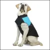 Dog Supplies Supplies Pet Home Garden Roupas Down Jacket Outono/Inverno A quente para Pequenas Médias Grandes 4 Cores 8 Tamanhos Drop Delivery 2021 4