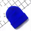 Kinder Strickmützen Beanie Baby Winter Plain Blank Hip Hop Sport Winddicht Herbst Warm Stricken Totenkopf Caps Outdoor Wolle Gehörschutz Häkeln Skullies Cap BC71