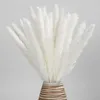 Couronnes De Fleurs Décoratives 3/10/15 Pcs Artificielle Pampa Herbe Plume Décoration Fluffy Reed Plante Fleur De Mariage Pour La Maison Chambre Printemps Décor