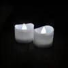 Dizeler 36pcs Pil Çalıştır Led Mum Tealight Flamess Flicker Dalgalı Çay Light Düğün Noel Sevgililer Masa Dekor-3 Renk Optiyole