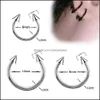 Wenkbrauw sieraden body 40 pcs chirurgisch staal bk neus tong balk labret piercing set hoefijzer ring lot pack druppel levering 2021 eb40u