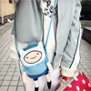 Ins Finn Jake Figure Crossbody bag Swag Rap Plush coin Phone Bag anime advanture robert BMO juguetes para niños 220519