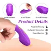 G-point vibrating finger cover buckle prick female appliance AV massage stick adult fun products Beauty Items