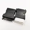 Adapter, PC IDE 4Pin-Stecker auf SATA 15Pin Stecker, Stromadapter-Konverter-Anschluss/10 Stück