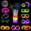 Armbänder Halsketten Neon Party Glow Sticks für Hochzeit