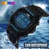 Skmei Digital Men's Watches Chrono Alarm Calendar Sport Wrist Watch 5bar Imperproof Male Electronic Clock Relogie Masculino 1134 220523