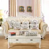 Cushion/Decorative Pillow 50 Classical Cylindrical Pillowcase Sofa Jacquard Candy Shaped Cushion Cover 48 48/58 58cm Backrest Chair 35 Waist