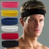 Opaska na głowę sportowy mężczyźni poły opaski do włosów bieżnia ochrona czoła bieganie joga joga tenis przerost kobieta elastyczna opaska na dres