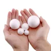 Party Decoration PCS Round Polystyren Ball Christmas White Modeling Foam Craft Balls Diy Decorations Wedding Ornament Party