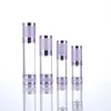 30 / 50ml Tom bling glitter lila luftfri lotion kräm pump spray kosmetisk flaskdispenser resor påfyllningsbara behållare