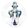 Unique design octopus Bong hookah USA glass rod color materix perc smoking water pipe 14.4mm joint