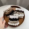 3 stks/set zijdeachtige satijnen haar scrunchies massieve kleur elastische rubberen bands diy paardenstaarthouder hoofddeksel haaraccessoires