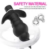 Butt Plug giocattoli sexy per uomo donna 9 modalità perline anali vibratore massaggiatore prostatico maschile negozio erotico