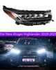 Pièces de phares de voiture pour 20 18 – 2021, nouveau Kluger Highlander LED, phares avant de remplacement DRL, projecteur de lumière diurne, lifting