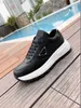 Chaussures Femme Mens Platord Casual Gym Travel En cuir Lace-Up Trainers Sneaker 100% Cow Lettres épaisses Bottom Woman Designer Shoe Lady Sneakers Taille 35-41 69 S