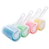 Lint Rollers Portable Washable Anti-Static Clothes Dust Removal Sticky Hair Tumble Lints Rollers for Wool Clothing Bedding with Cover