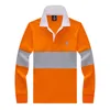 Wholesale 2022 Colon Pure Color Block Couleur de couleur ￠ manches longues pour les sports et les loisirs pour hommes plus taille europ￩enne et am￩ricaine British Insurance Winter M-5XL