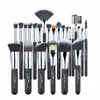 JAF Professional Makeup Brushes Set Kit Lip Powder Foundation Blusher Eye Shadow Shadow Tool Tool Whostal Brush Tool 24pcs/set227b