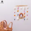 Hagamos que caiga bebés babero de la cama de dibujos animados 0-12 meses accesorios para la cama del bebé juguetes hechos a mano decoraciones de la habitación del bebé regalos 220621