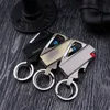 Colorful Smoking Multi-function Zinc Alloy Lighter Case Casing Shell Sleeve Housing Bottle Opener Keychains Dry Herb Tobacco Cigarette Holder Pipes Tool