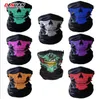 Cool Skull Bandana Bike Helmet Neck Face Mask Paintball Ski Sport Headband new fashion good quality low price Party hood