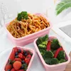 Silikon Lunch Box Collapsible Bowls Food Container BPA Gratis matlagring Container Mikrovågsfrys Safe 20220617 D3