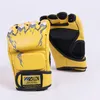 フィットネスウルフタイガークローボクシンググローブMMA空手キックMuay Thai Half Finger Sports Training in Stock DHL316L6011382