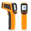 Thermomètre infrarouge au laser numérique non contact Instruments de température --50-400 ﾰ C Température Pyromètre IR Laser Point Gun Tester GM320