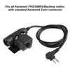 Taktiska tillbehör U94 PCABLE Plug Military Adapter Z113 Standardversion för Walkie Talkie Motorola Kenwood TYT F8 Baofeng 5R Radio Hunti