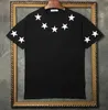 Summer Designer Mens T Shirt krótkie rękawy Czarny biały klasyczny styl Five Winted Star T Shirt Men TEE DOCISKA SCOK MODZI THSH2159165